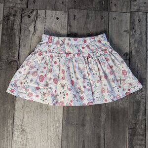 Calvin Klein Jeans, Ruffle Skirt, Floral Multicolor Spring Print, Sz 2T